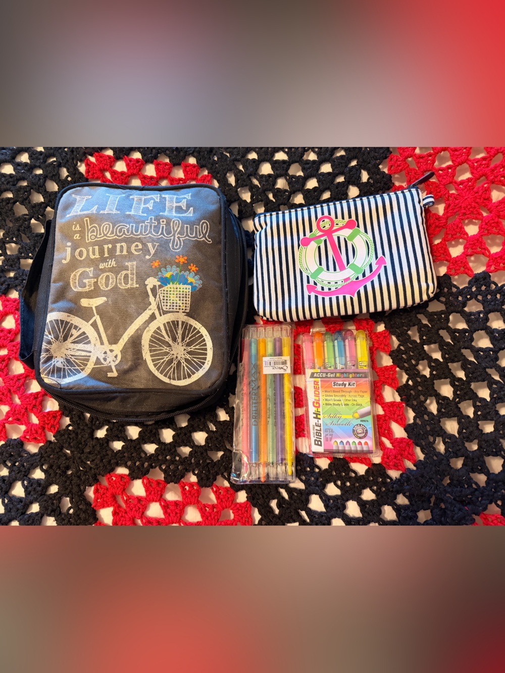 Bible Sleeve Holder and Highlighters